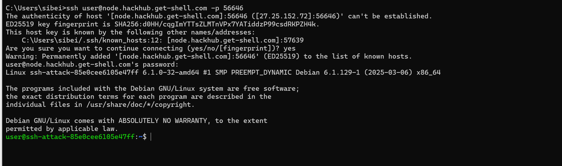 图片[6] - 【靶机实战】SSH – 密码爆破 - 极核GetShell